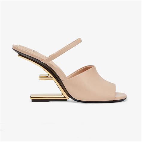 fendi beach sandals|fendi high heels sandals.